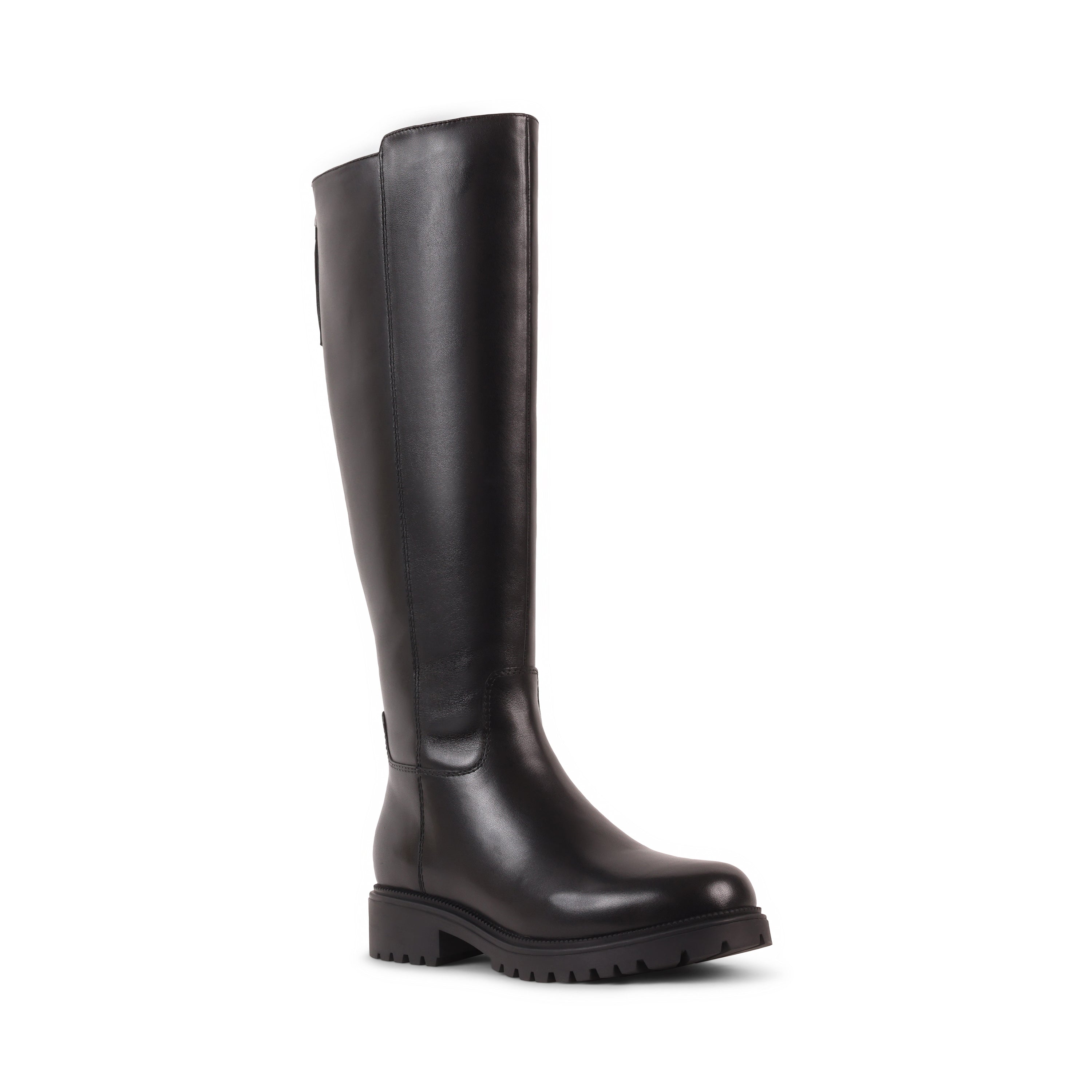 SAMANTA BLACK LEATHER WATERPROOF BOOT