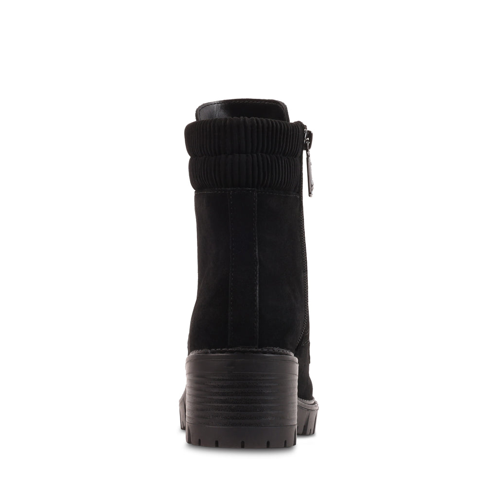 DULCES BLACK SUEDE WATERPROOF BOOT