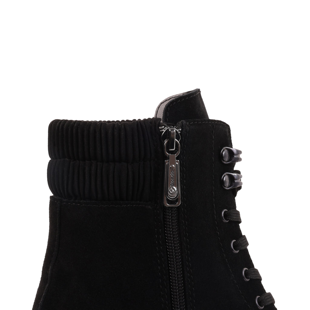 DULCES BLACK SUEDE WATERPROOF BOOT