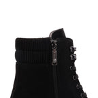 DULCES BLACK SUEDE WATERPROOF BOOT