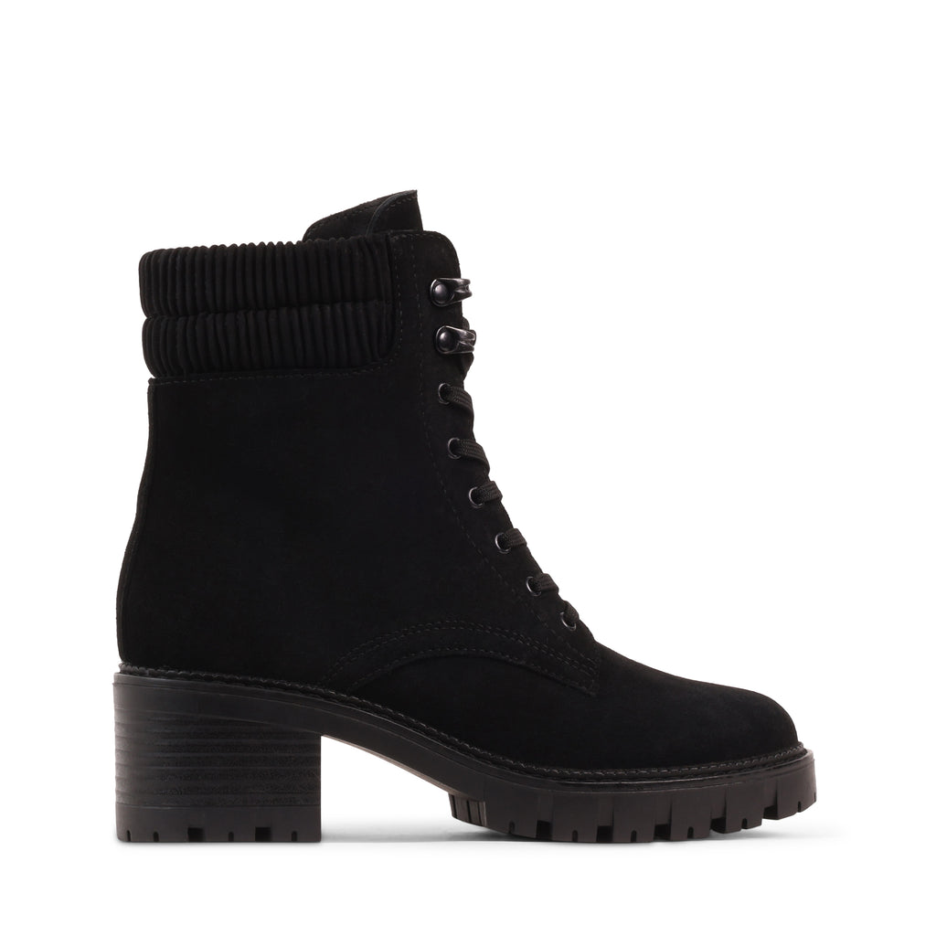 DULCES BLACK SUEDE WATERPROOF BOOT
