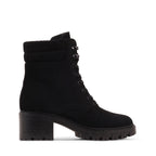 DULCES BLACK SUEDE WATERPROOF BOOT