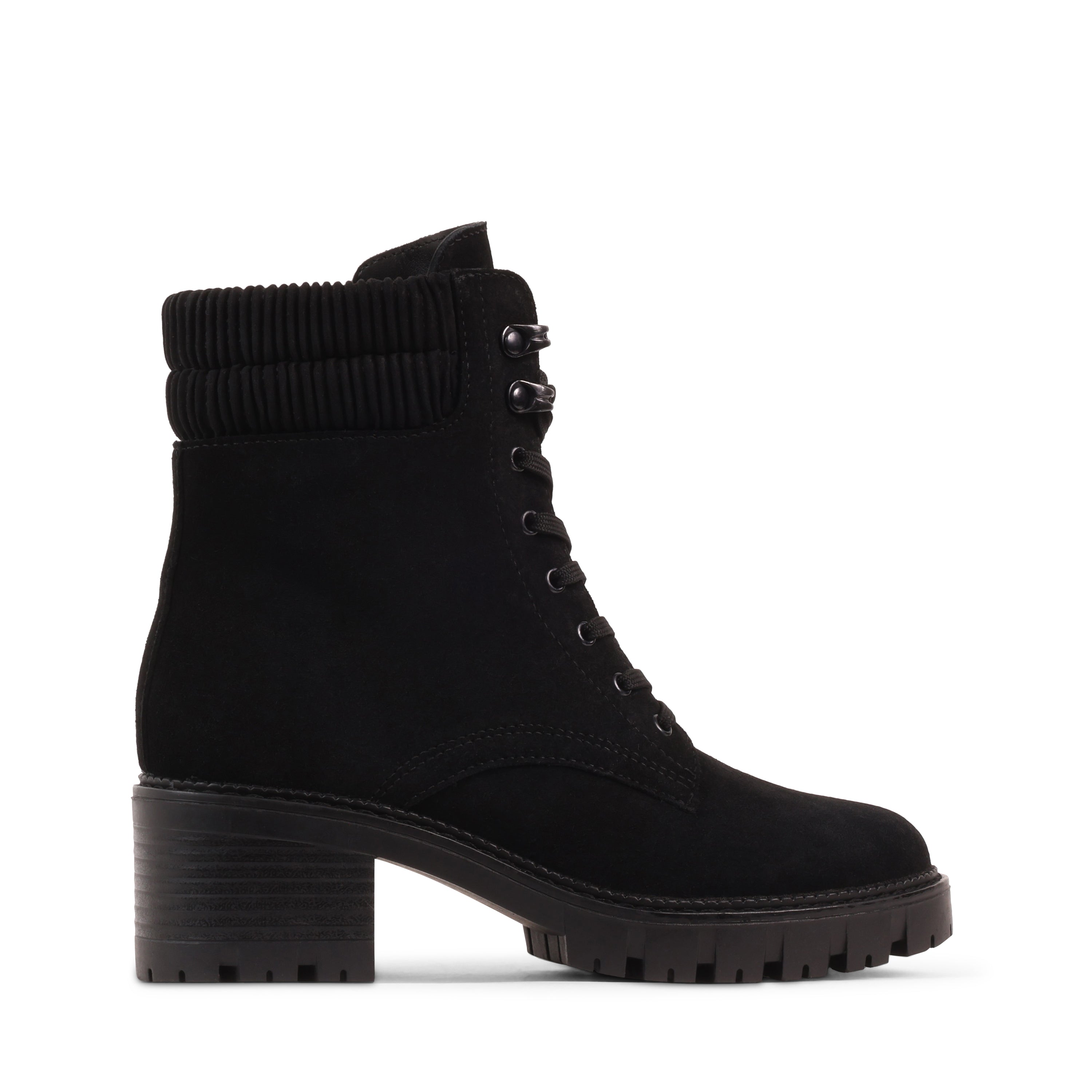 DULCES BLACK SUEDE WATERPROOF BOOT