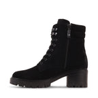 DULCES BLACK SUEDE WATERPROOF BOOT
