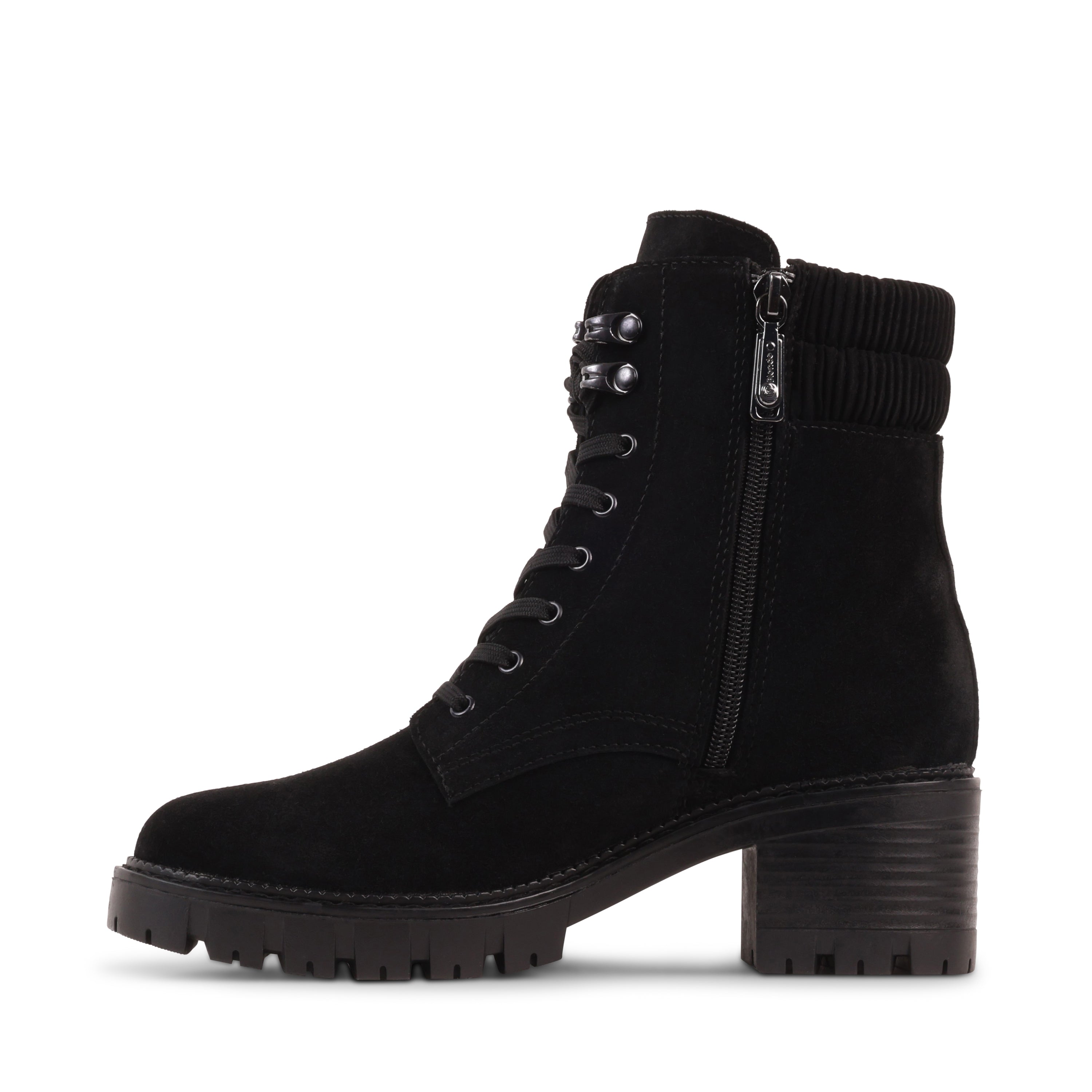 DULCES BLACK SUEDE WATERPROOF BOOT