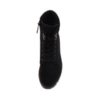 DULCES BLACK SUEDE WATERPROOF BOOT