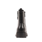 STELLAA BLACK LEATHER WATERPROOF BOOT
