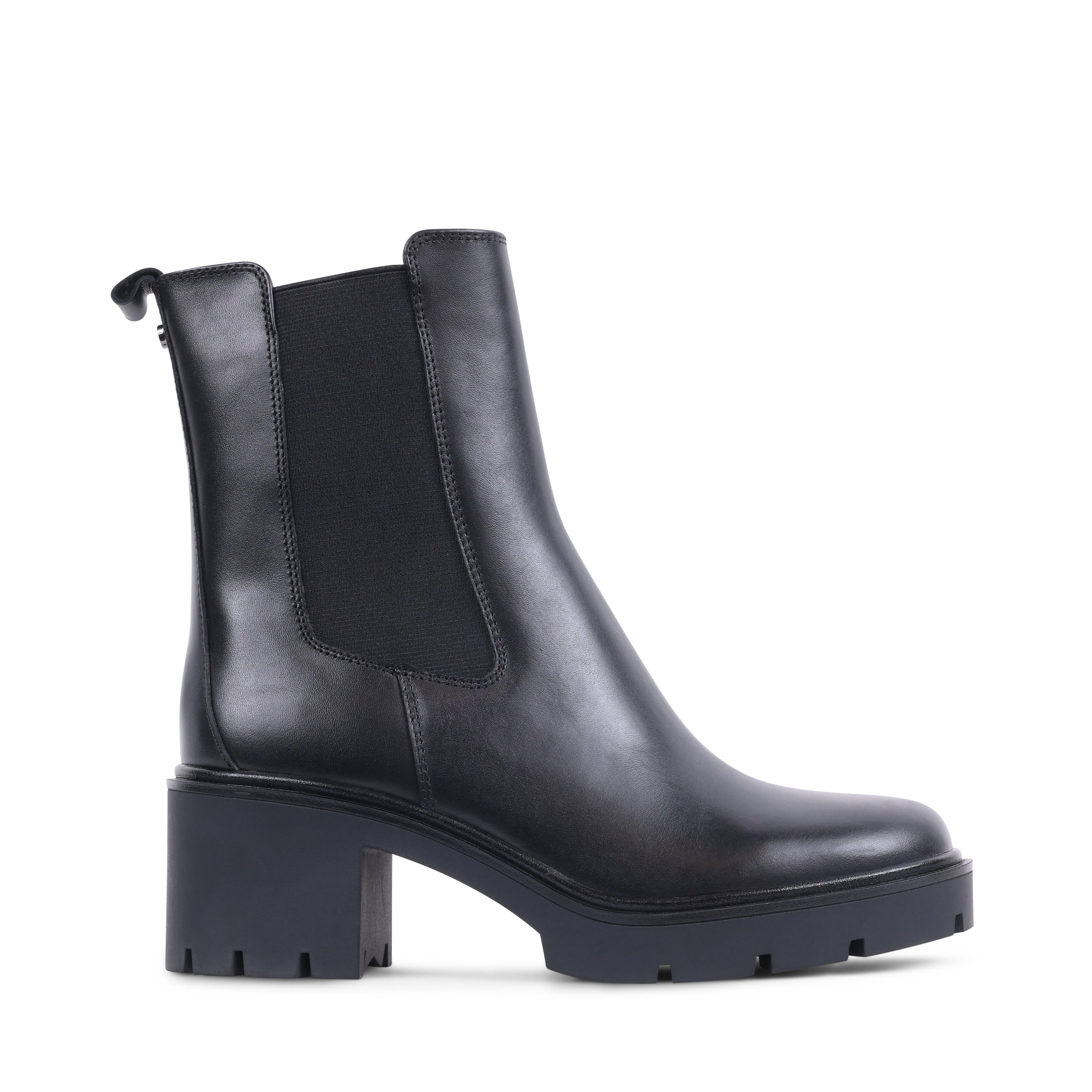 INIYA BLACK LEATHER WATERPROOF BOOT