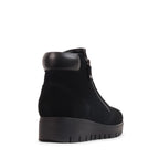 ALICIAA BLACK SUEDE WATERPROOF BOOT