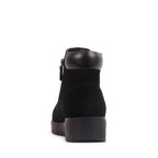 ALICIAA BLACK SUEDE WATERPROOF BOOT