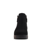 ALICIAA BLACK SUEDE WATERPROOF BOOT