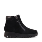 ALICIAA BLACK SUEDE WATERPROOF BOOT