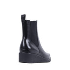 LONETTE BLACK LEATHER WATERPROOF BOOT