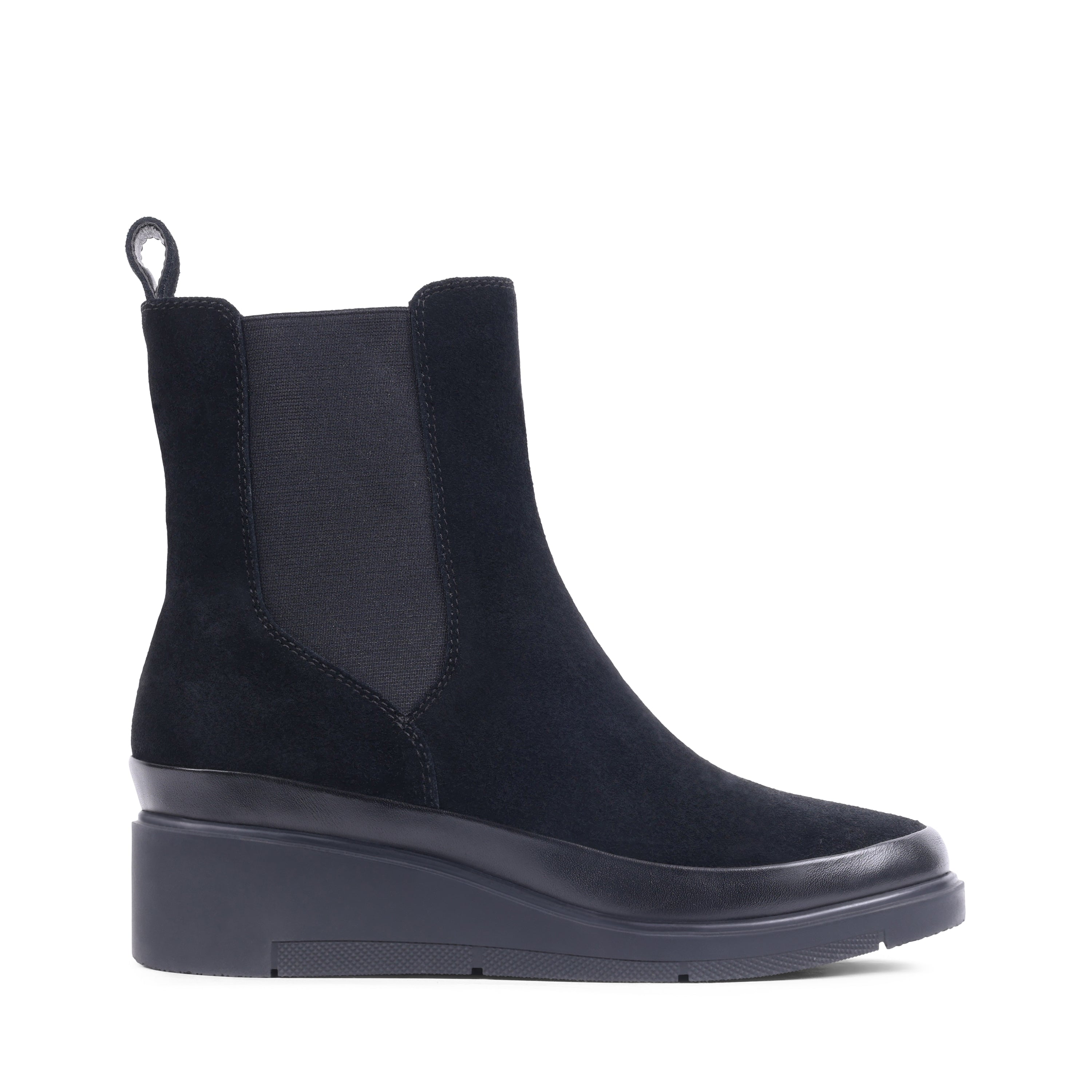 LONETTES BLACK SUEDE WATERPROOF BOOT