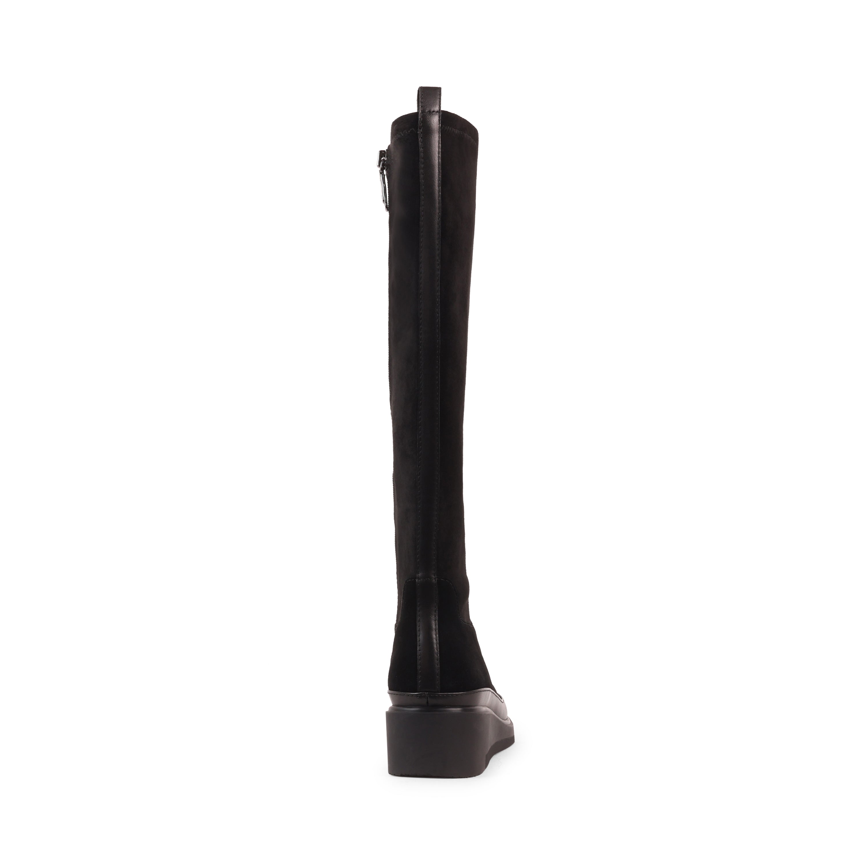 LUVINIAS BLACK SUEDE WATERPROOF BOOT