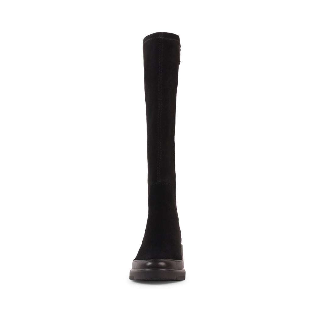LUVINIAS BLACK SUEDE WATERPROOF BOOT