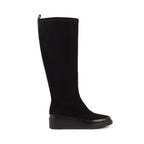 LUVINIAS BLACK SUEDE WATERPROOF BOOT