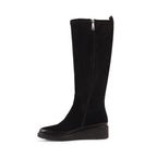 LUVINIAS BLACK SUEDE WATERPROOF BOOT