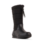 MARIE BLACK LEATHER WATEPROOF BOOT