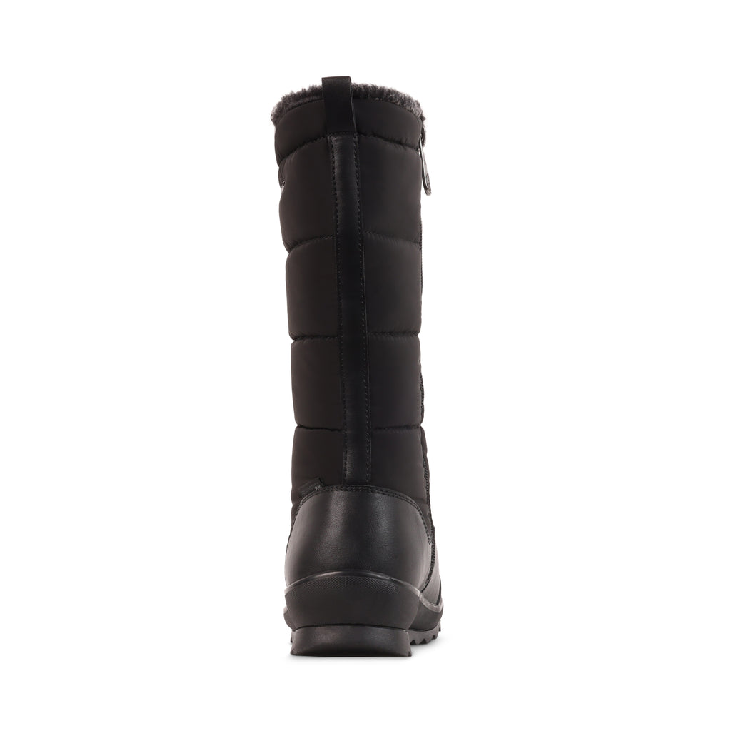 MARIE BLACK LEATHER WATEPROOF BOOT
