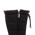 MARIE BLACK LEATHER WATEPROOF BOOT