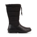 MARIE BLACK LEATHER WATEPROOF BOOT