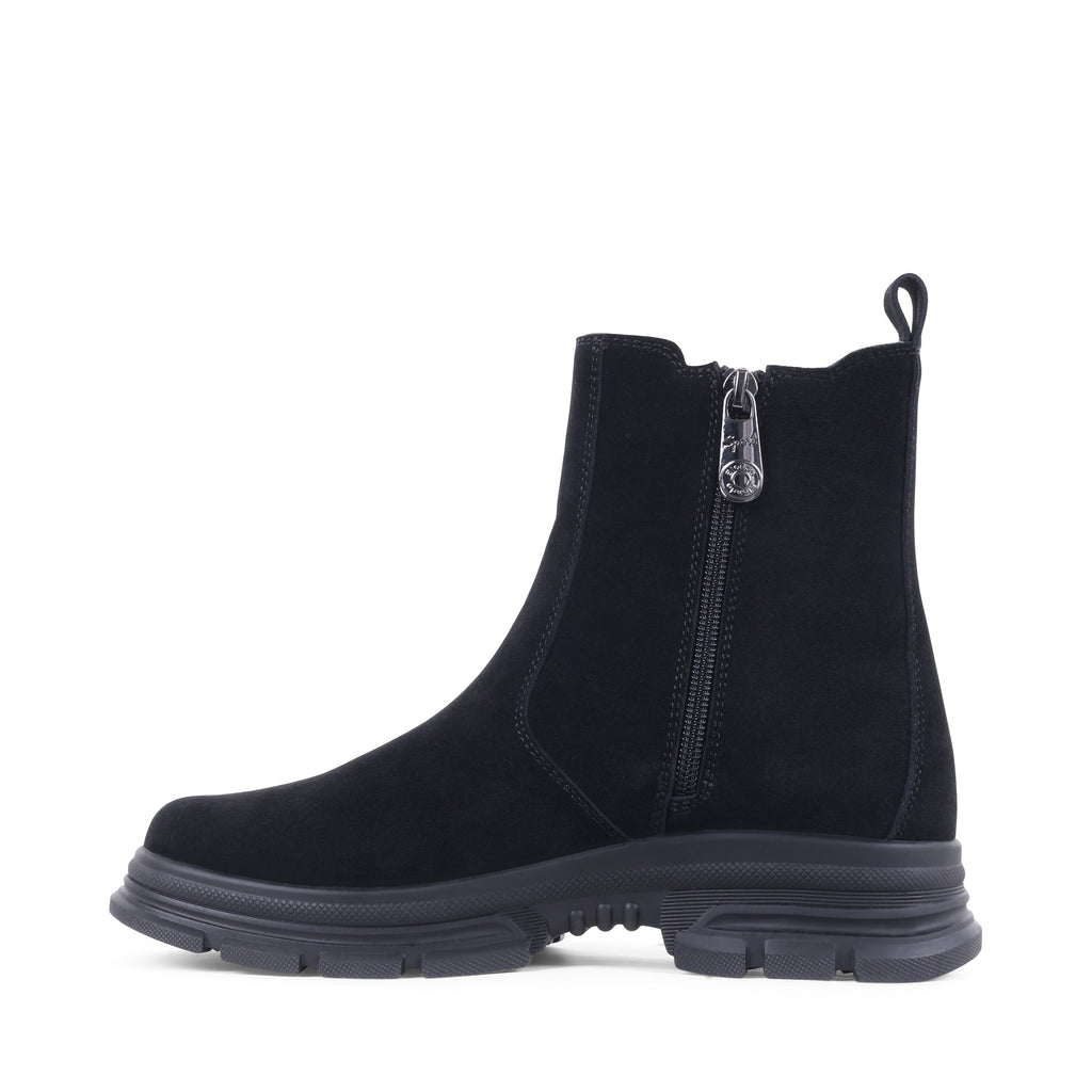 EZEKIELS BLACK SUEDE WATERPROOF BOOT
