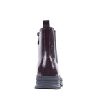 EZEKIEL BORDO PATENT WATERPROOF BOOT