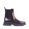EZEKIEL BORDO PATENT WATERPROOF BOOT