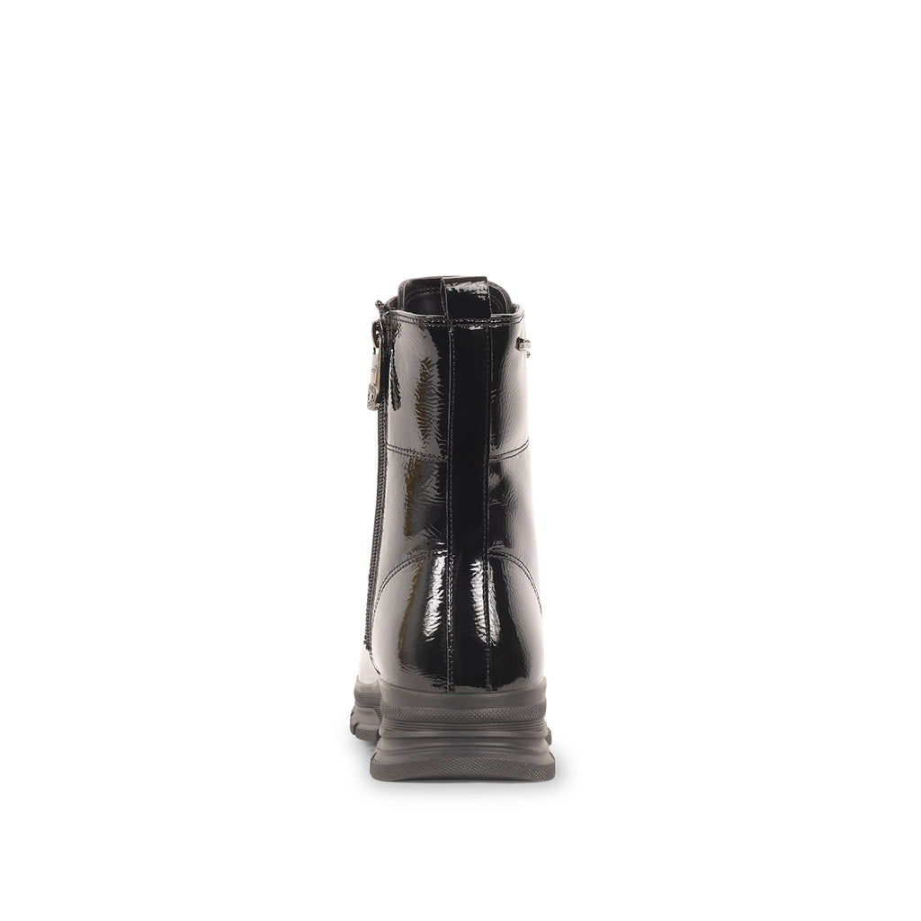 EBONYY BLACK PATENT WATERPROOF BOOT