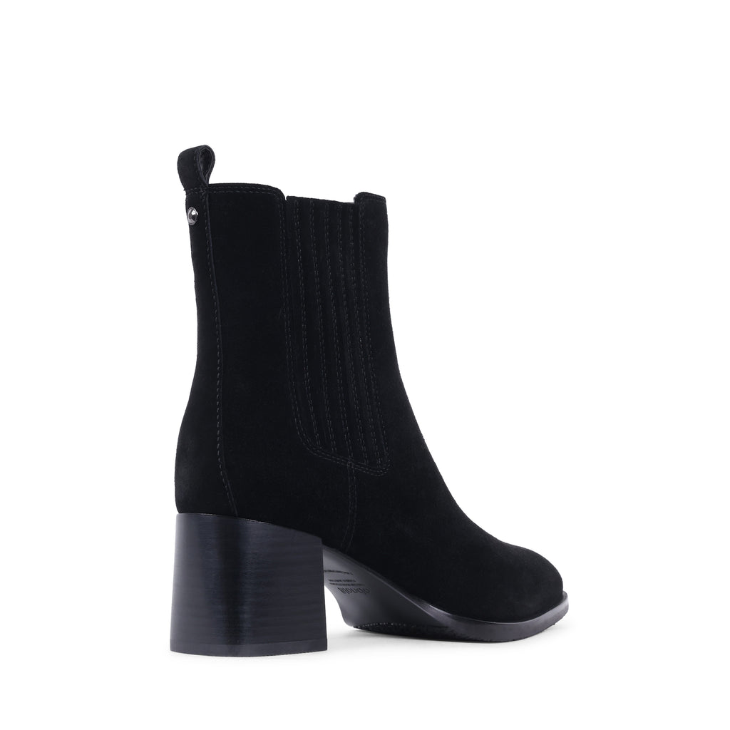 ANNALISES BLACK SUEDE WATERPROOF BOOT