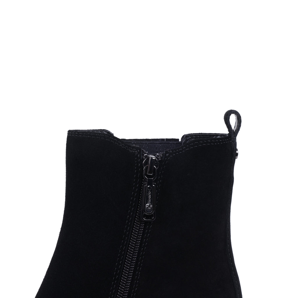 ANNALISES BLACK SUEDE WATERPROOF BOOT