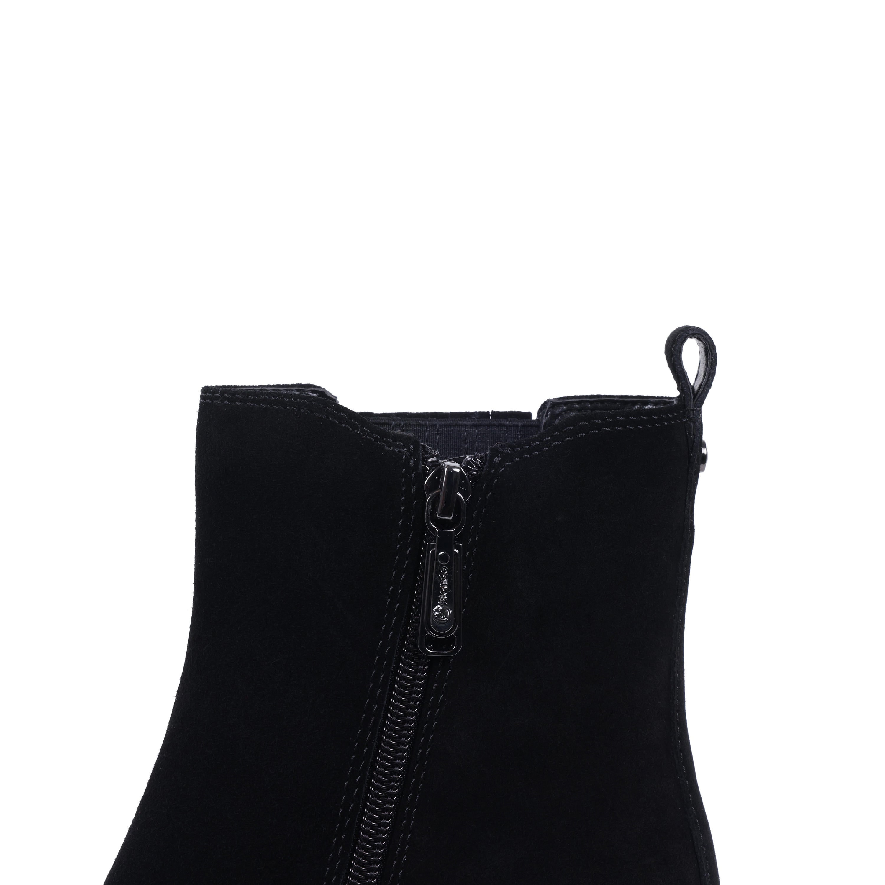 ANNALISES BLACK SUEDE WATERPROOF BOOT