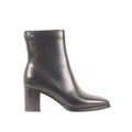 YUSRA BLACK LEATHER WATERPROOF BOOT