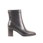 YUSRA BLACK LEATHER WATERPROOF BOOT