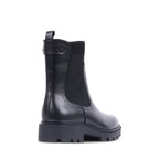 JULISSA BLACK LEATHER WATERPROOF BOOT