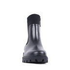 JULISSA BLACK LEATHER WATERPROOF BOOT