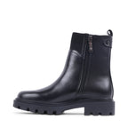 JULISSA BLACK LEATHER WATERPROOF BOOT