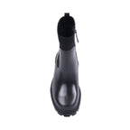 JULISSA BLACK LEATHER WATERPROOF BOOT
