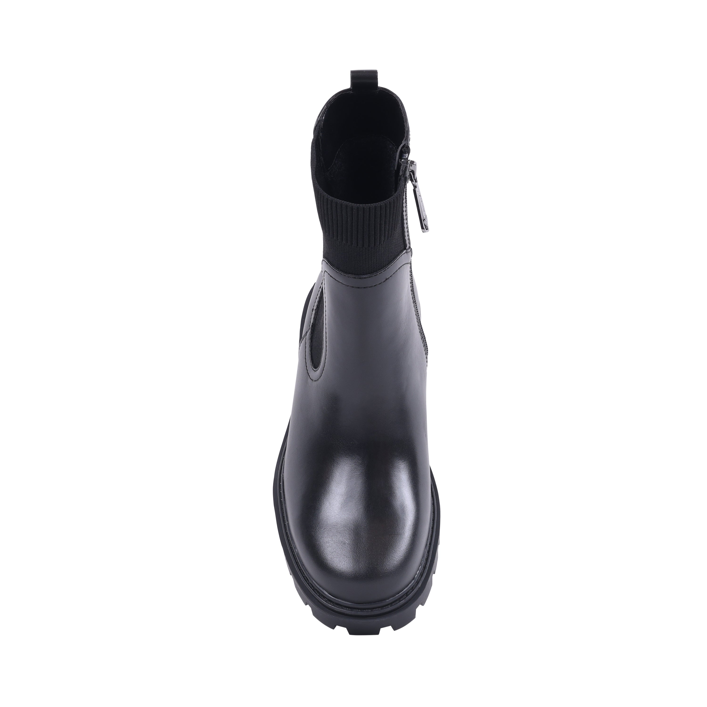 JULISSA BLACK LEATHER WATERPROOF BOOT