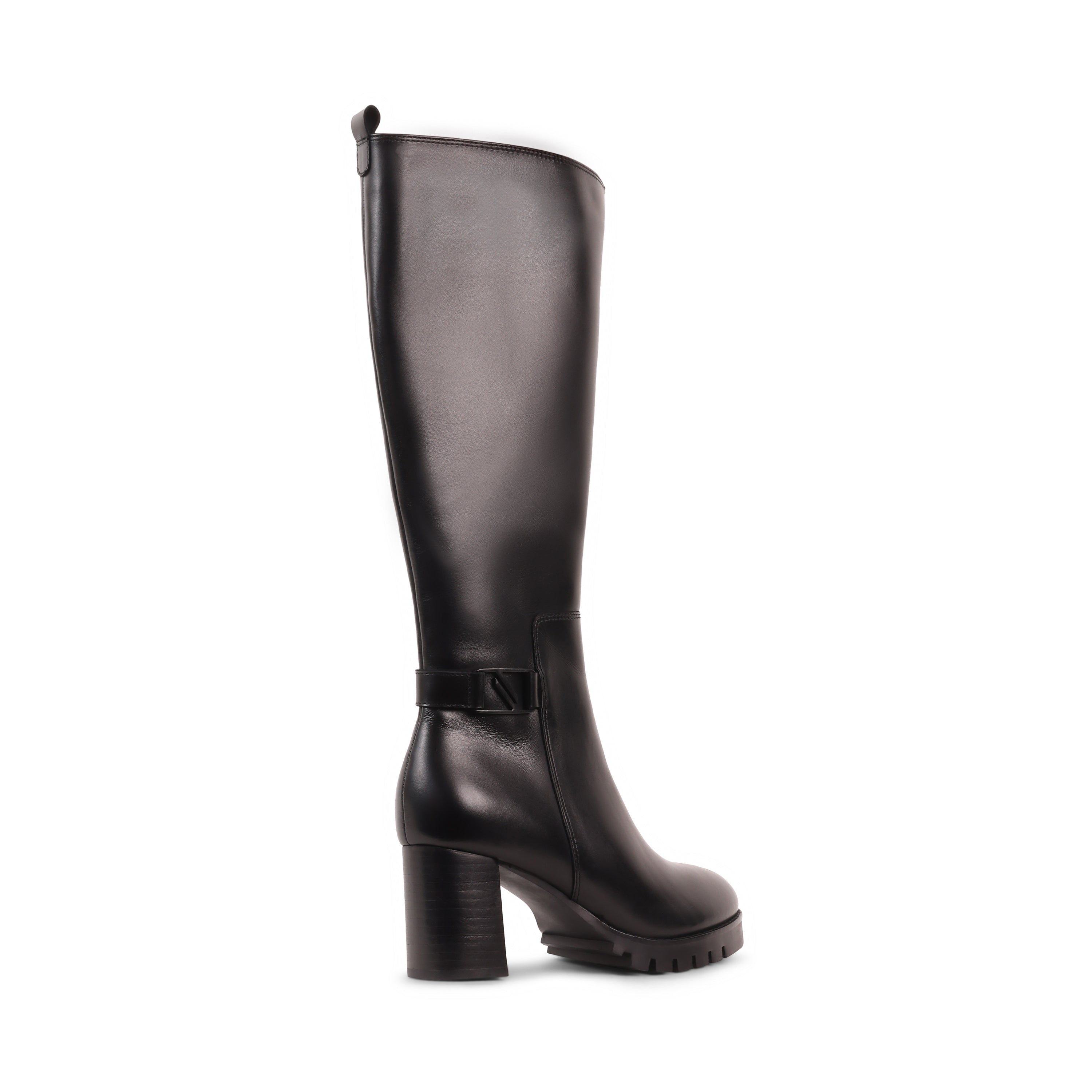KINSLEY BLACK LEATHER WATERPROOF BOOT