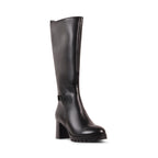 KINSLEY BLACK LEATHER WATERPROOF BOOT