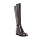 HALLO-WC BLACK LEATHER WATERPROOF BOOT
