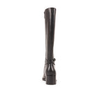 HALLO BLACK LEATHER WATERPROOF BOOT