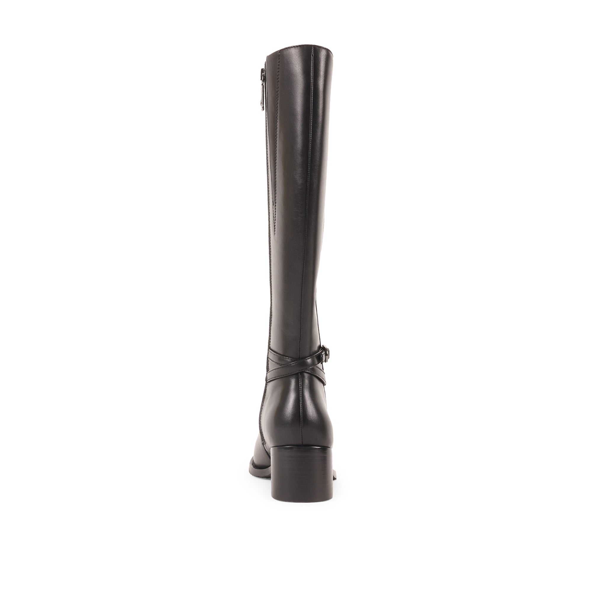 HALLO BLACK LEATHER WATERPROOF BOOT