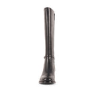 HALLO-WC BLACK LEATHER WATERPROOF BOOT