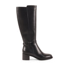 HALLO BLACK LEATHER WATERPROOF BOOT