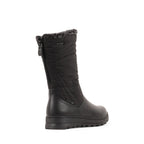 BLOSSON BLACK LEATHER WATERPROOF BOOT