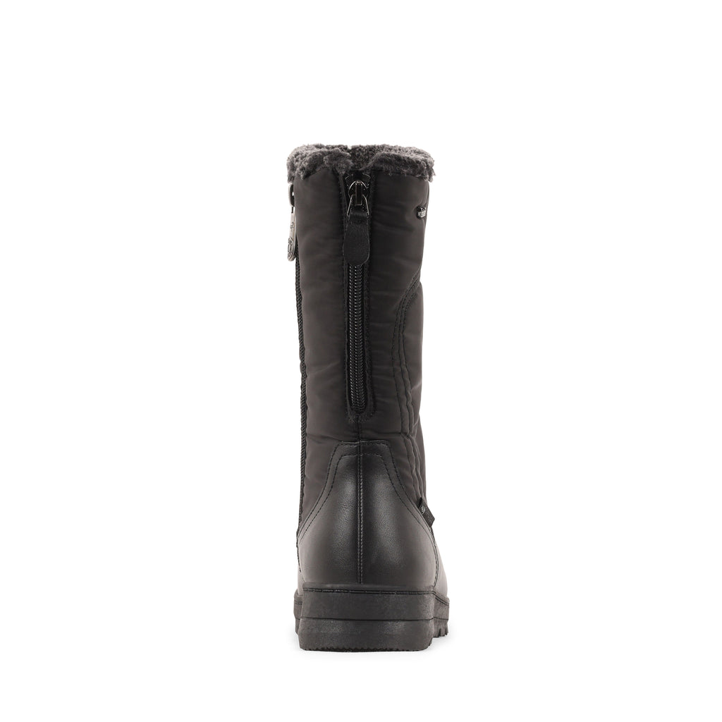 BLOSSON BLACK LEATHER WATERPROOF BOOT