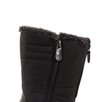 BLOSSON BLACK LEATHER WATERPROOF BOOT